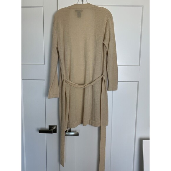 Viva Terra Alpaca Wool Blend Open Front Cardigan - Size Medium - Picture 2 of 8